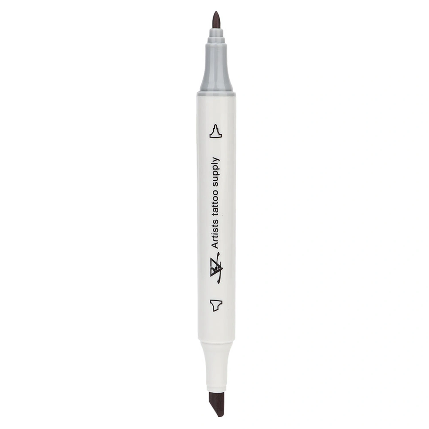Double End Tattoo Positioning Skin Marker Marking Pen Tattoo Tool (Black)