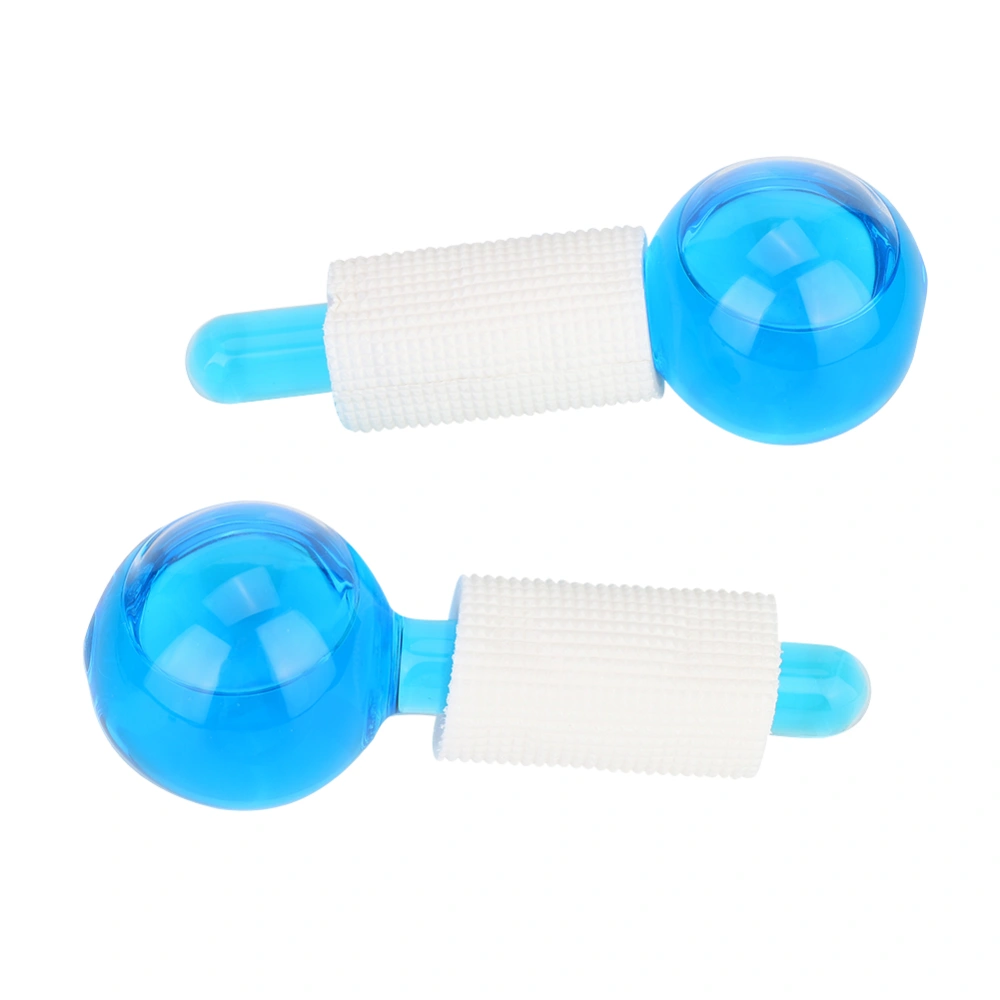 2pcs Face Tightening Energy Ice Hockey Cold Compress Skin Massage Ice Ball Skin Care Tool