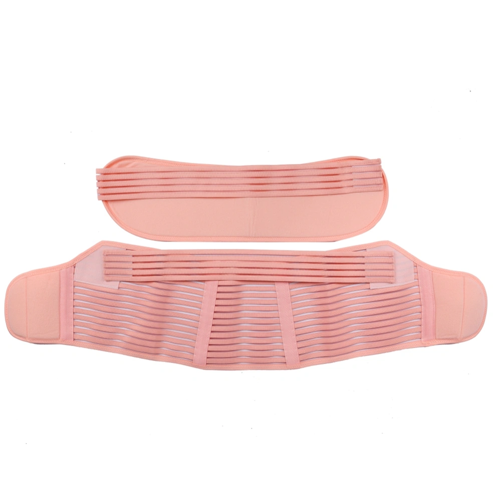 Breathable Maternity Belt Belly Band Back Support Belt for Pregnant Women (Pink M)