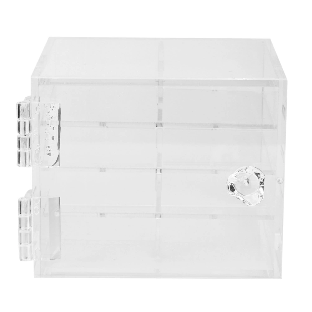 8 Layers Acrylic False Eyelash Storage Box Grafting Eyelash Display Box Organizer