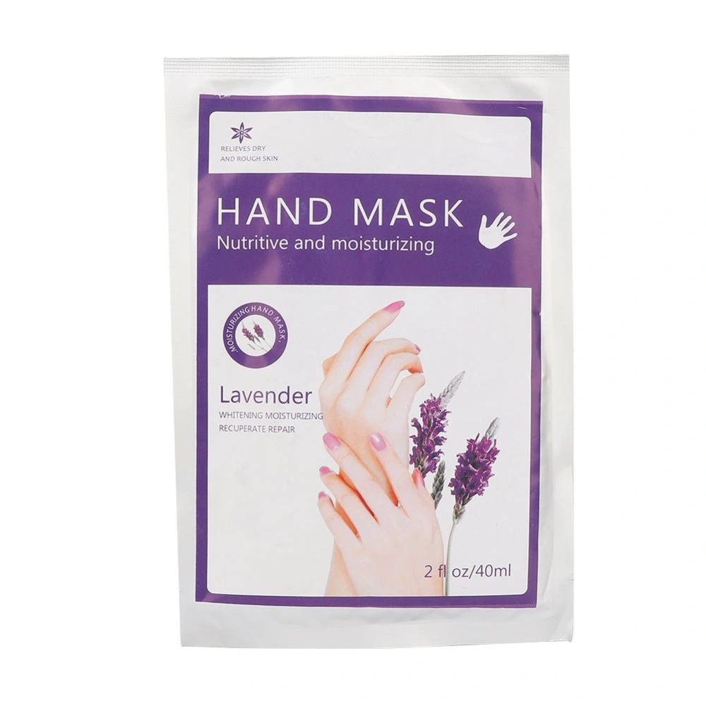 40ML Lavender Moisturizing Hand Mask Gloves Exfoliating Whitening Skin Care Hand Mask