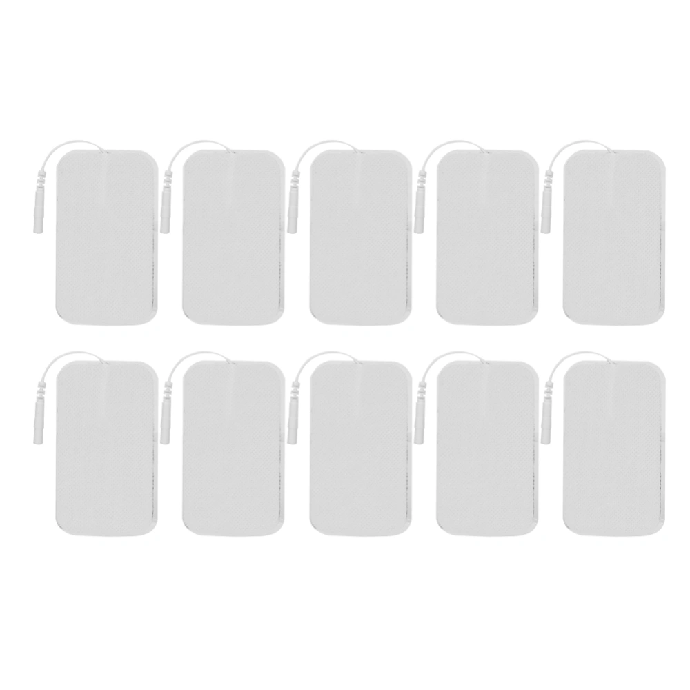 10pcs Electrode Patch Physiotherapy Replacement Pad for Body Massager Machine