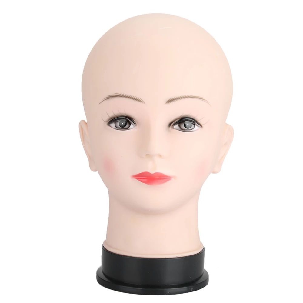 Soft Mannequin Head Massage Makeup Practice Head Model Cosmetology Training Wig Hat Display