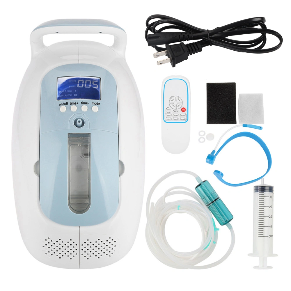 Portable Home Oxygen Concentrator Generator Air Purifier Machine