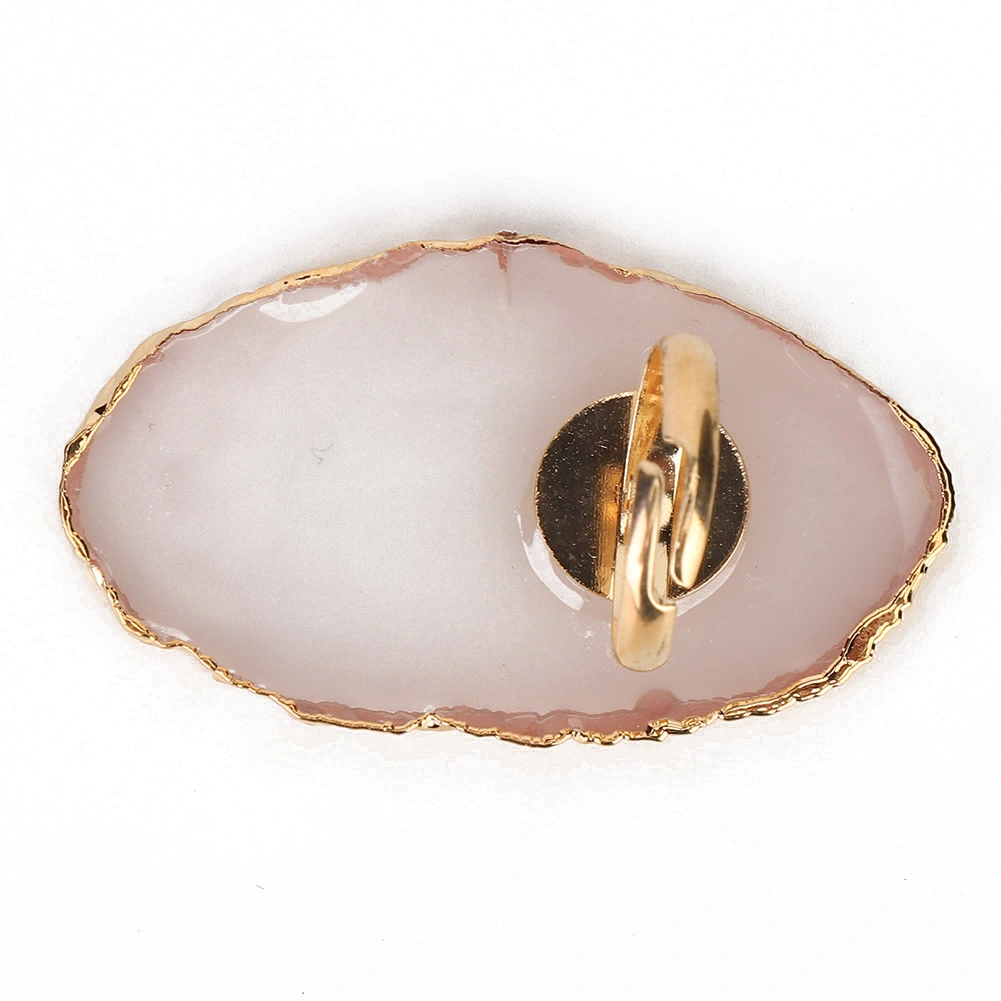 Resin Mini Nail Art Gel Polish Color Mixing Plate Tips Display Holder Manicure Tool White