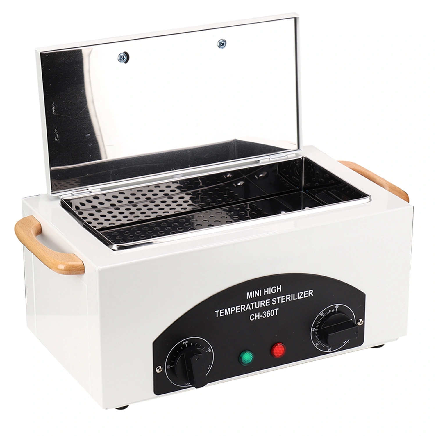 Electric High Temperature Nail Art Tool Sterilizer Manicure Disinfection Cabinet EU Plug