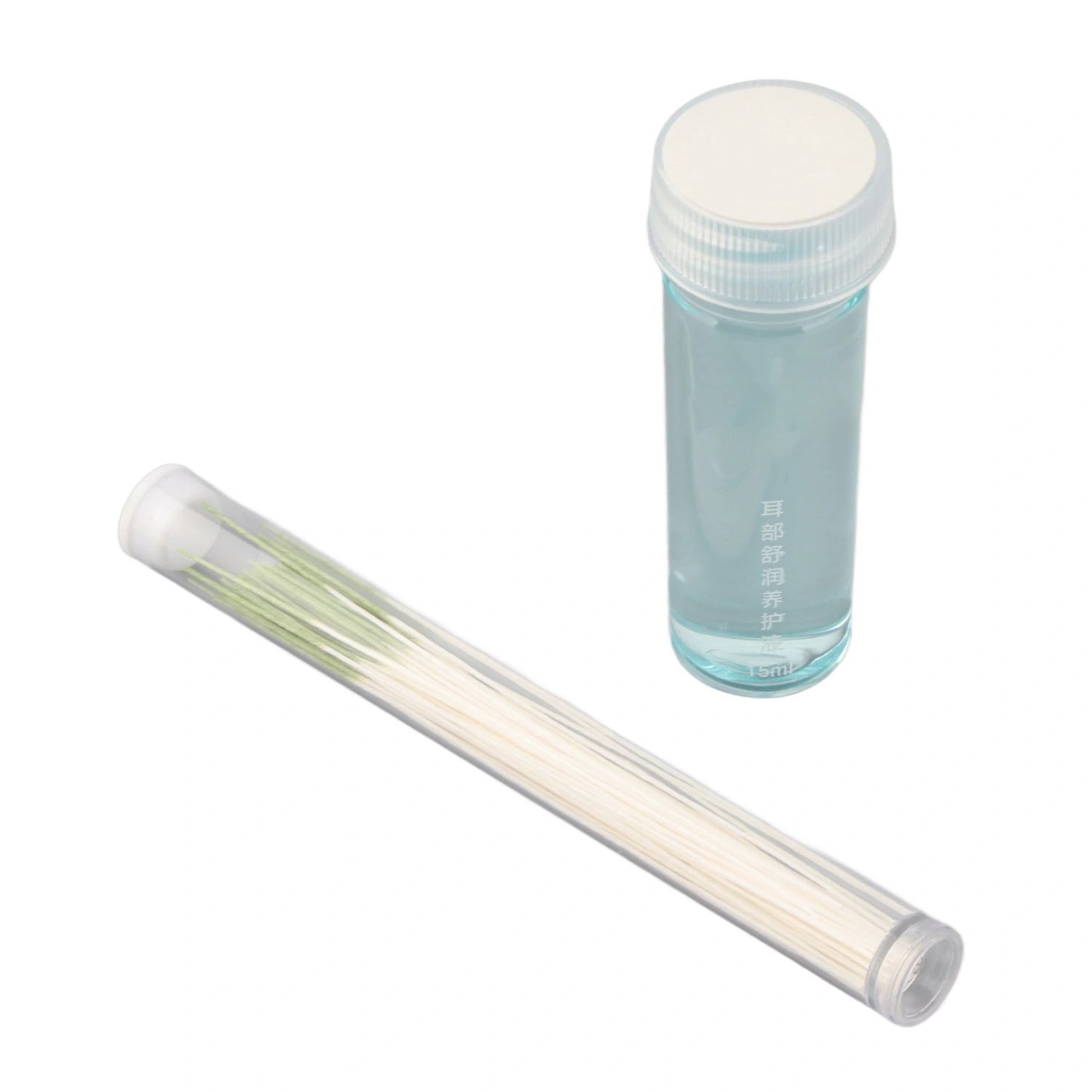 15ml Pierced Ear Cleansing Solution Ear Holes Cleaning Line Floss Aftercare Set Mint