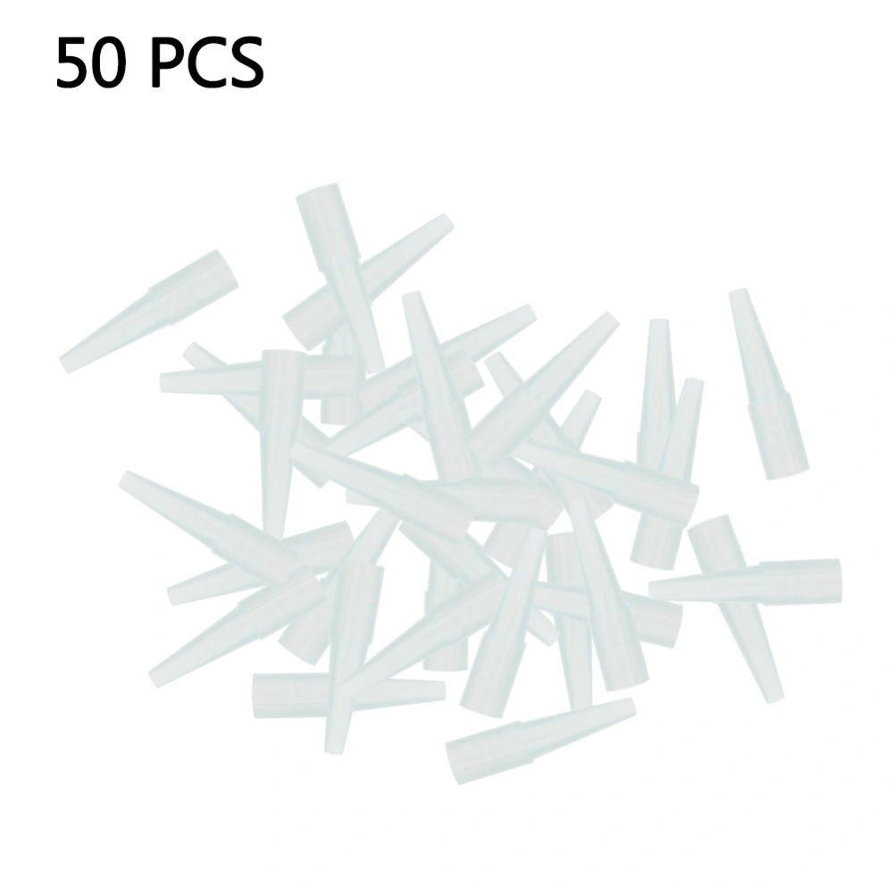 50Pcs Disposable Tattoo Needle Tube Nozzle Tips Cap Machine Supply 5F