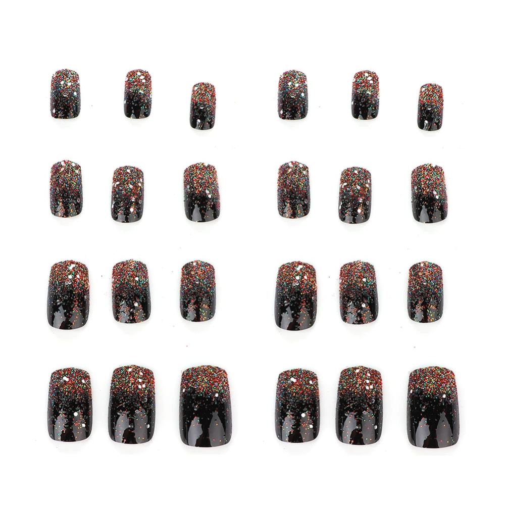 24Pcs Detachable Full Cover False Nail Tips Artificial Hands Manicure Decoration 3#