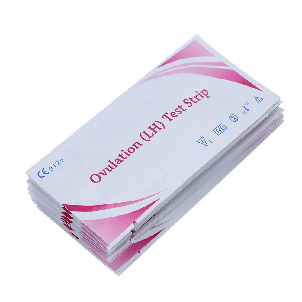 Ovulation LH Test Strip Pregnancy Home Urine Detection Sticks(10pcs)