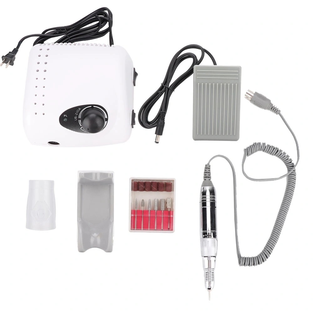 New Electric Nail Drill Machine 35000 RPM Manicure Pedicure Machine US Plug 110V