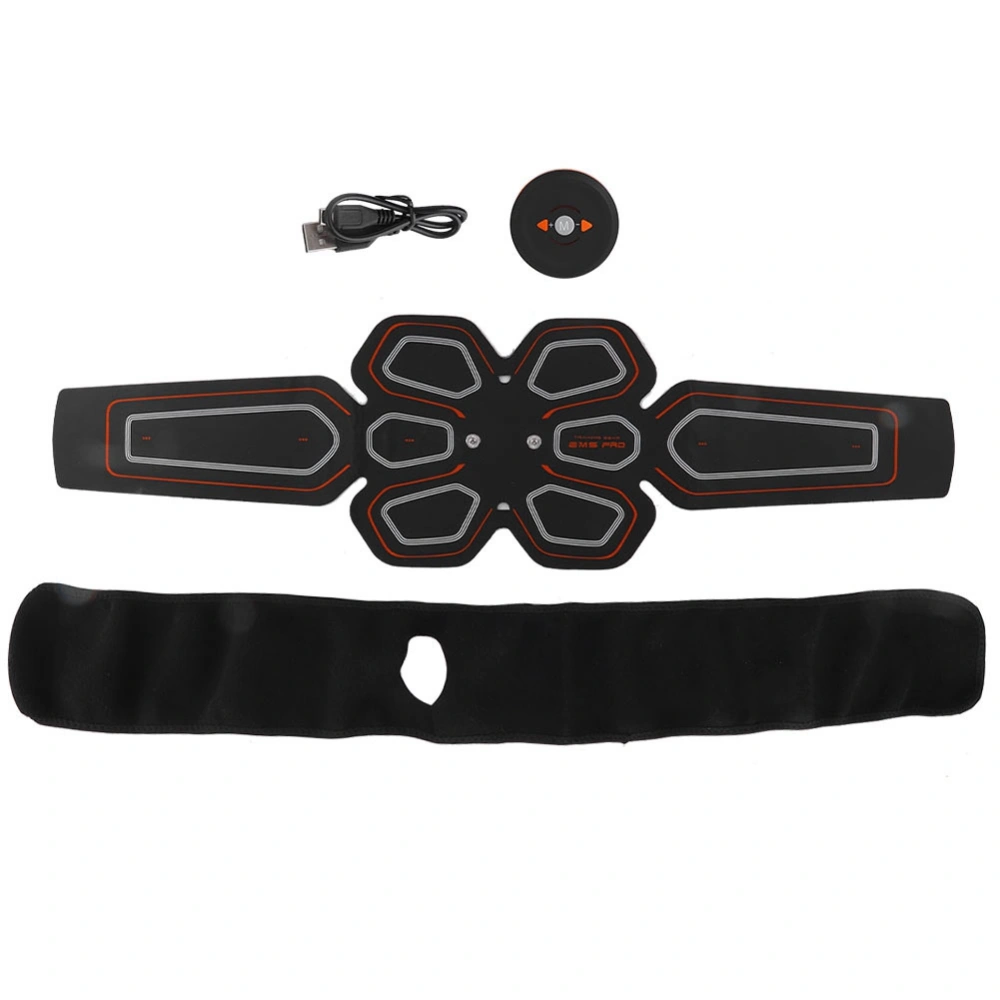 Intelligent Abdominal Muscle EMS Stimulator Massager Fitness Training Waist Belt 02#