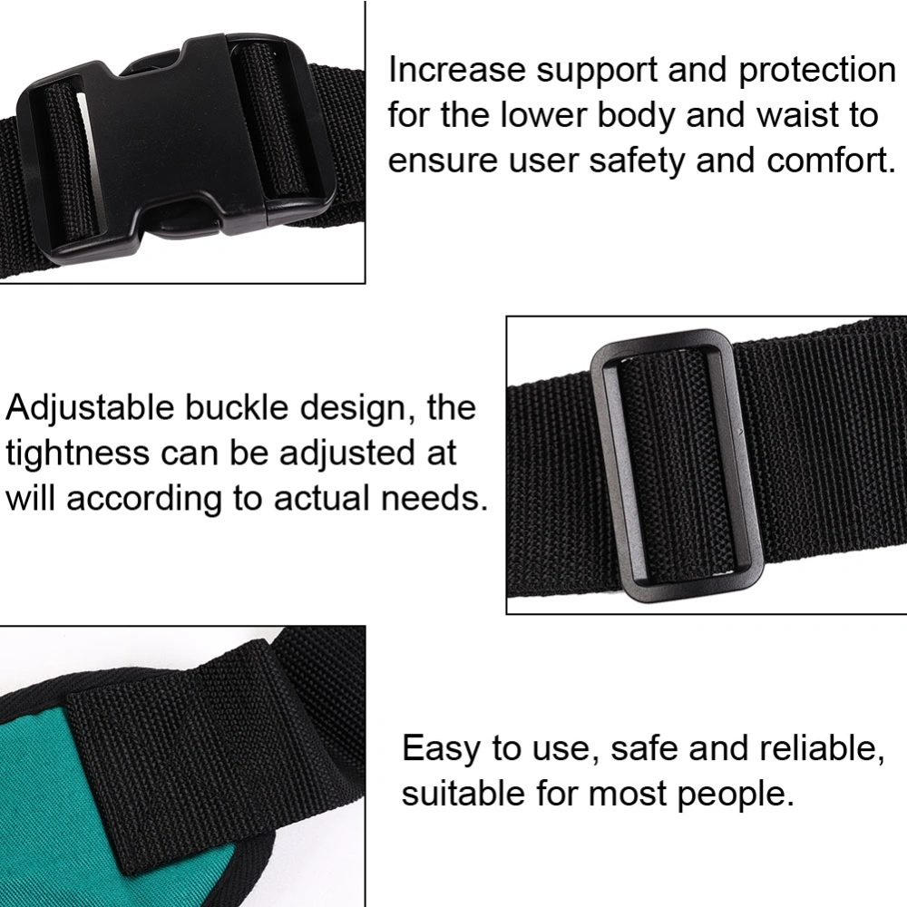 Adjustable Wheelchair Safety Harness Elderly Patients Wheelchairs Seat Belt Leg Fixing Belt 02#