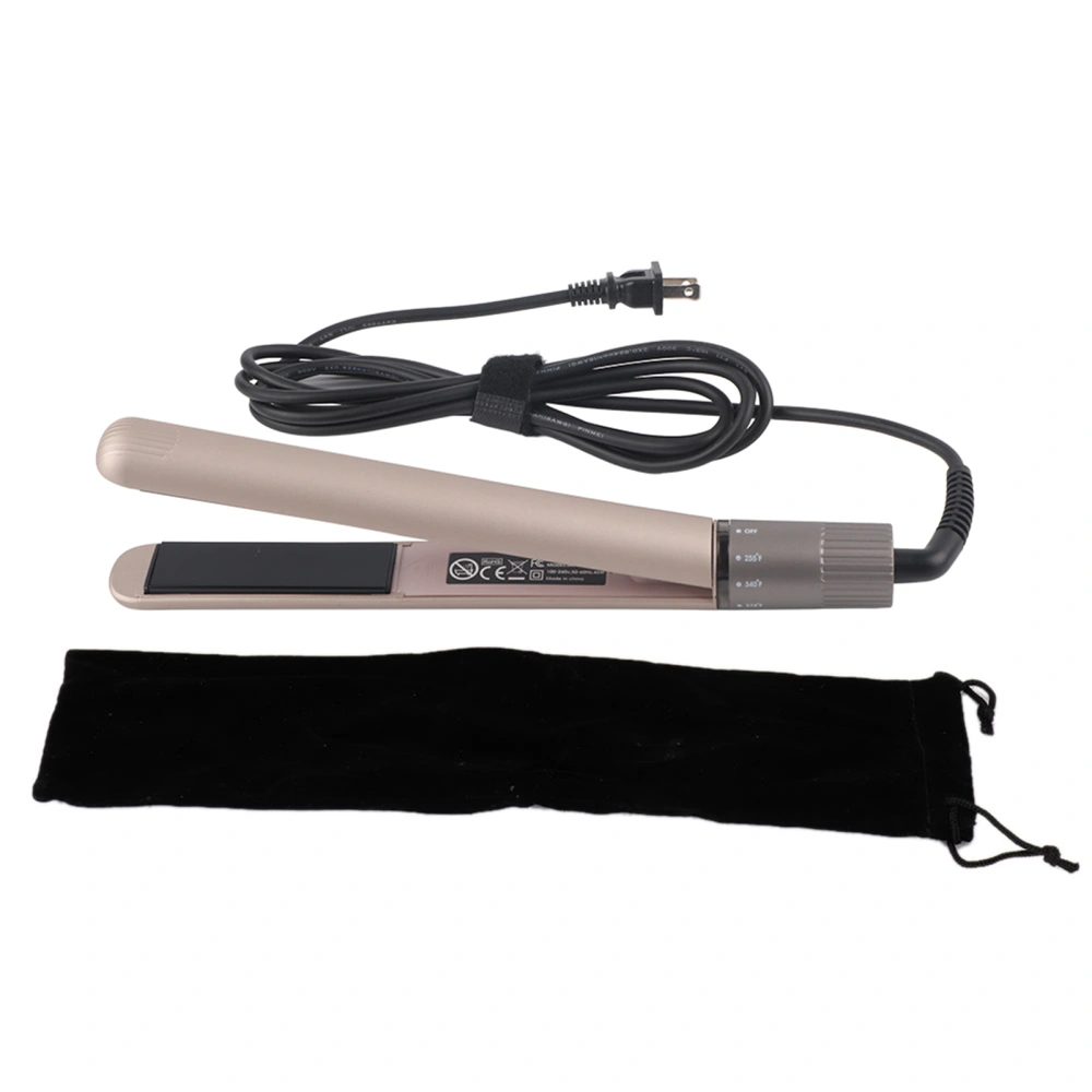 100-240V Professional Hair Straightener & Curler Dual use Hairdressing Hair Styling Tools US