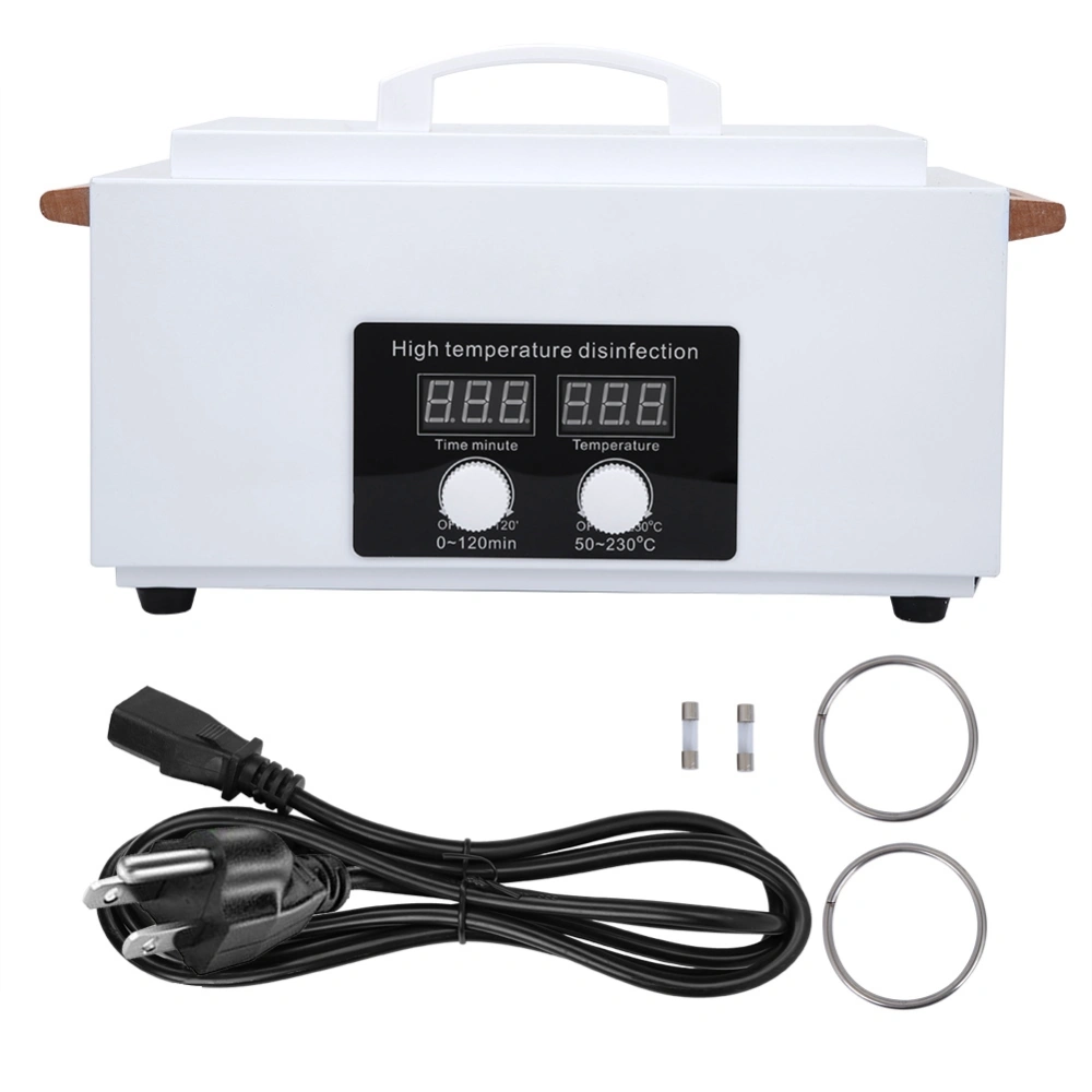 110V High Temperature Sterilizer Cabinet Nail Art Manicure Tools Autoclave Cabinet US