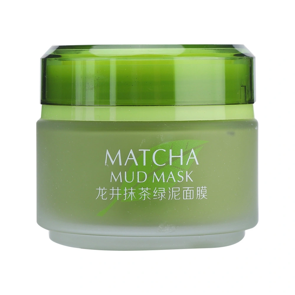 85g Matcha Facial Mask Mud Hydrating Moisturizing Oil Control Deep Cleansing Mask Mud