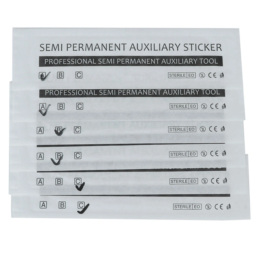 Professional Disposable Semi Permanent Auxiliary Sticker Eyebrow Tattoo Tool