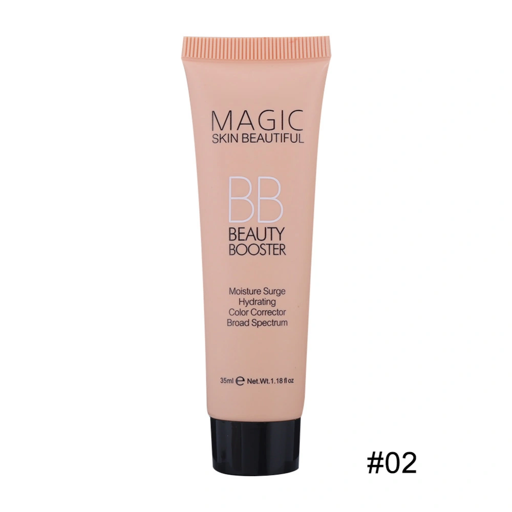 Brightening Concealer Liquid Foundation Moisturizing Oil Control BB Cream Makeup Foundation 02#