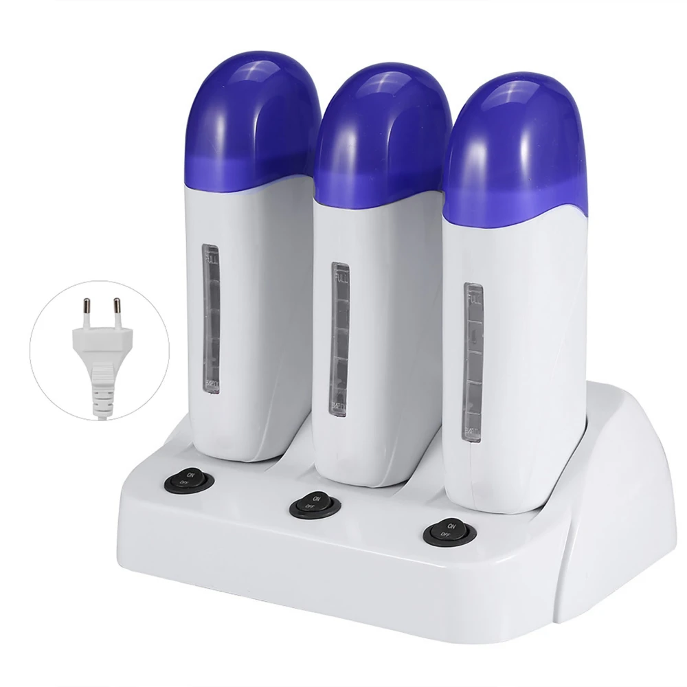 3 Types Cartridge Wax Depilatory Roller Warmer Heater Waxing Body Hair Removal Machine 09#