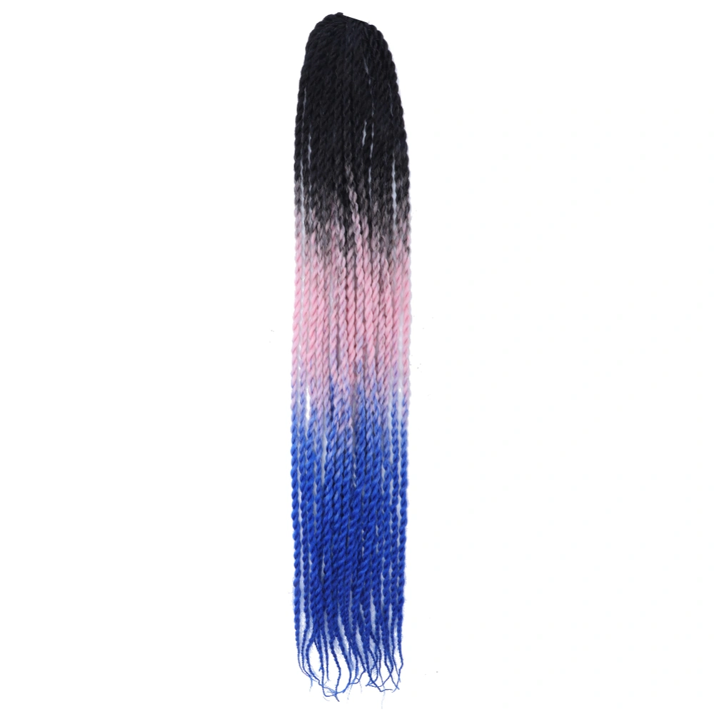 24inch Chemical Fiber Braids Punk Gradient Dirty Braid Weaving Braid Hair Extension #2