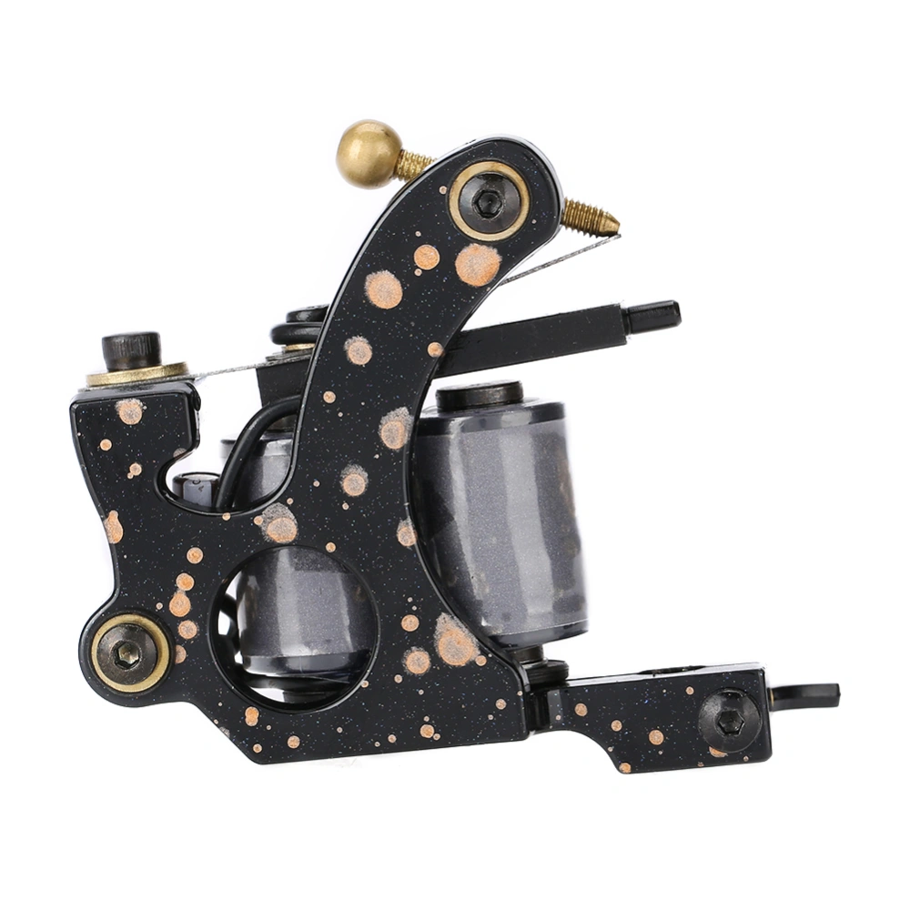 Professional Alloy Tattoo Machine Copper Coils Iron Shader Tattoo Machine Gun