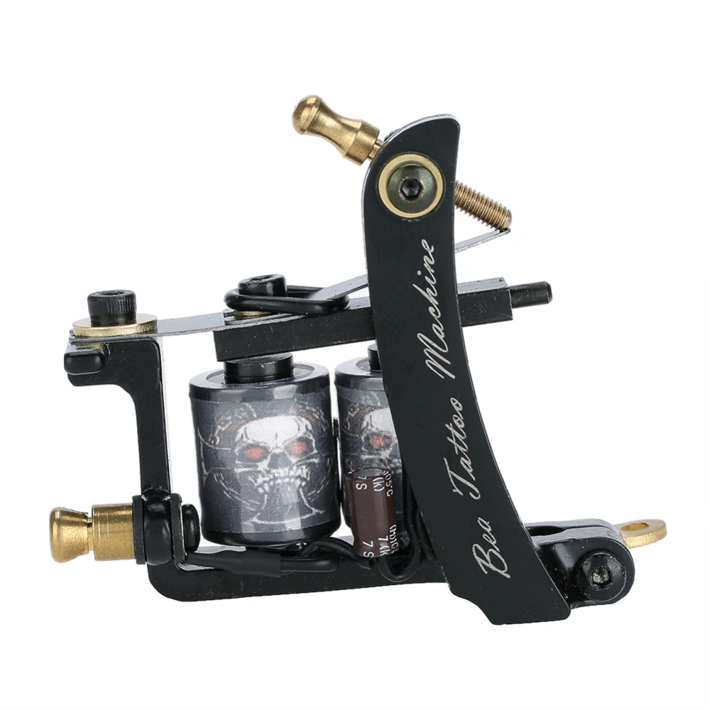 Professional Alloy Tattoo Machine Copper Coils Iron Shader Tattoo Machine Gun