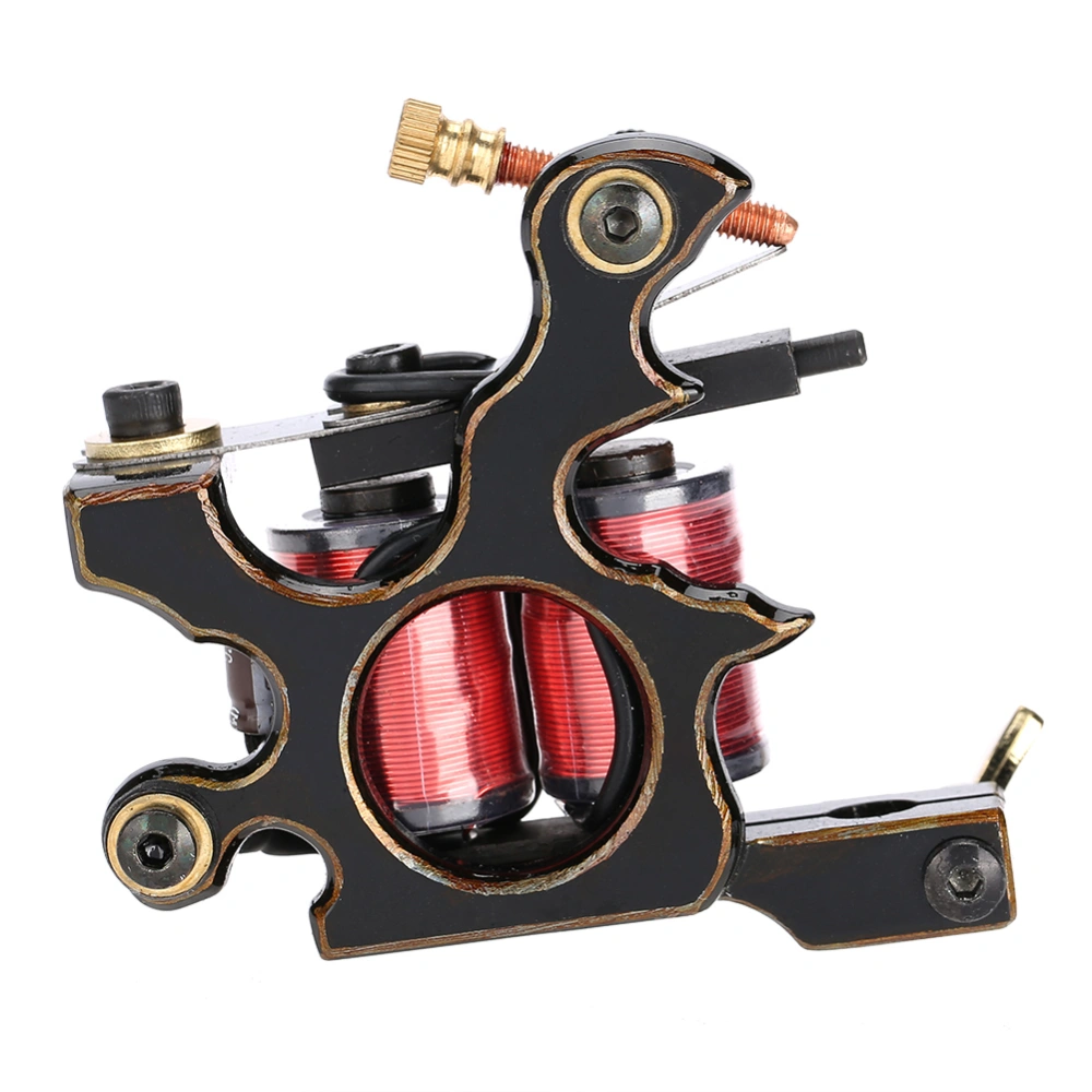 Professional Alloy Tattoo Machine Copper Coils Tattoo Shader Machine Gun