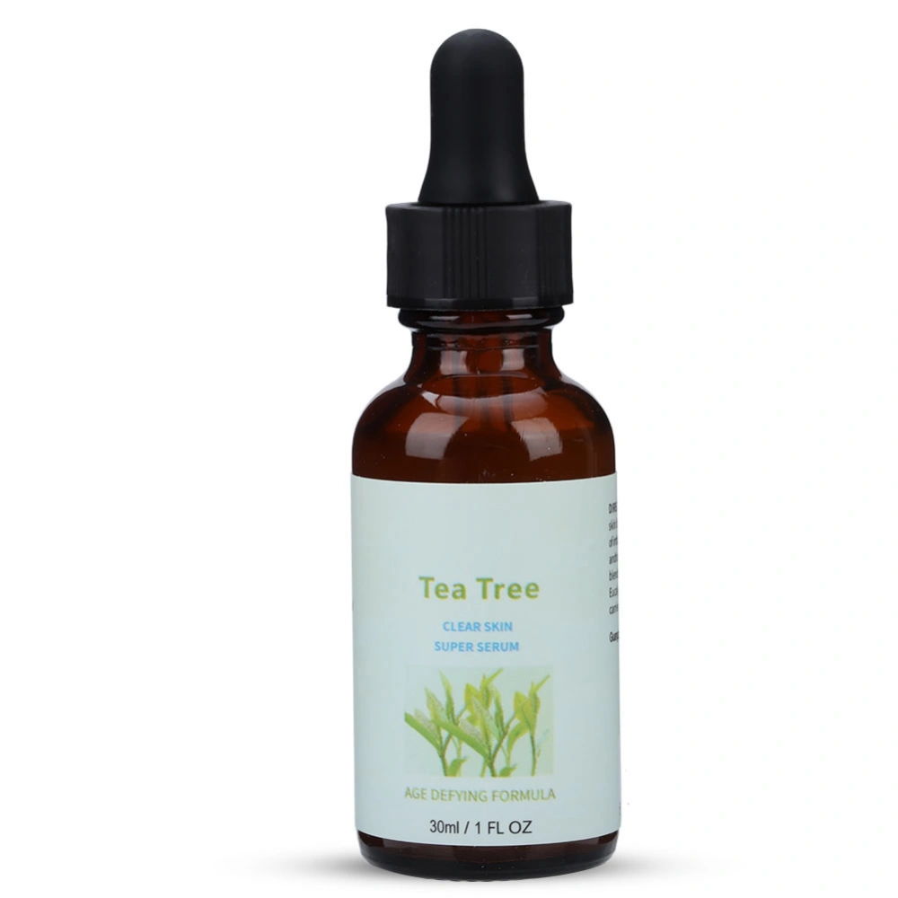 30ml Tea Tree Essential Oil Acne Removal Oil Control Pores Cleansing Moisturizing Face Essence