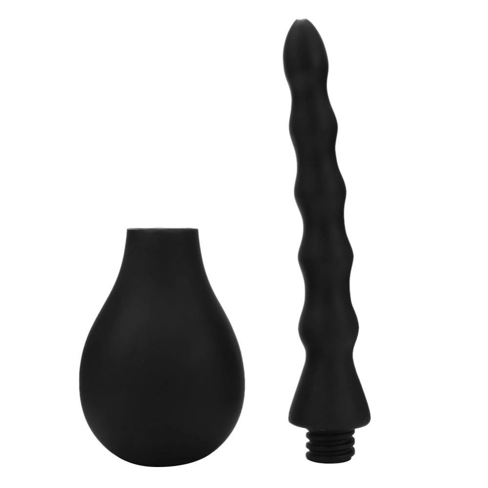 Silicone Anal Cleaner Flush Anal Ball Vaginal Anal Douche Cleaning Bulb Enema (A10)