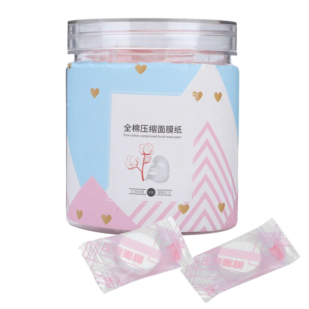 50Pcs pack Disposable Self made Skin Care Compressed Face Mask DIY Face Mask