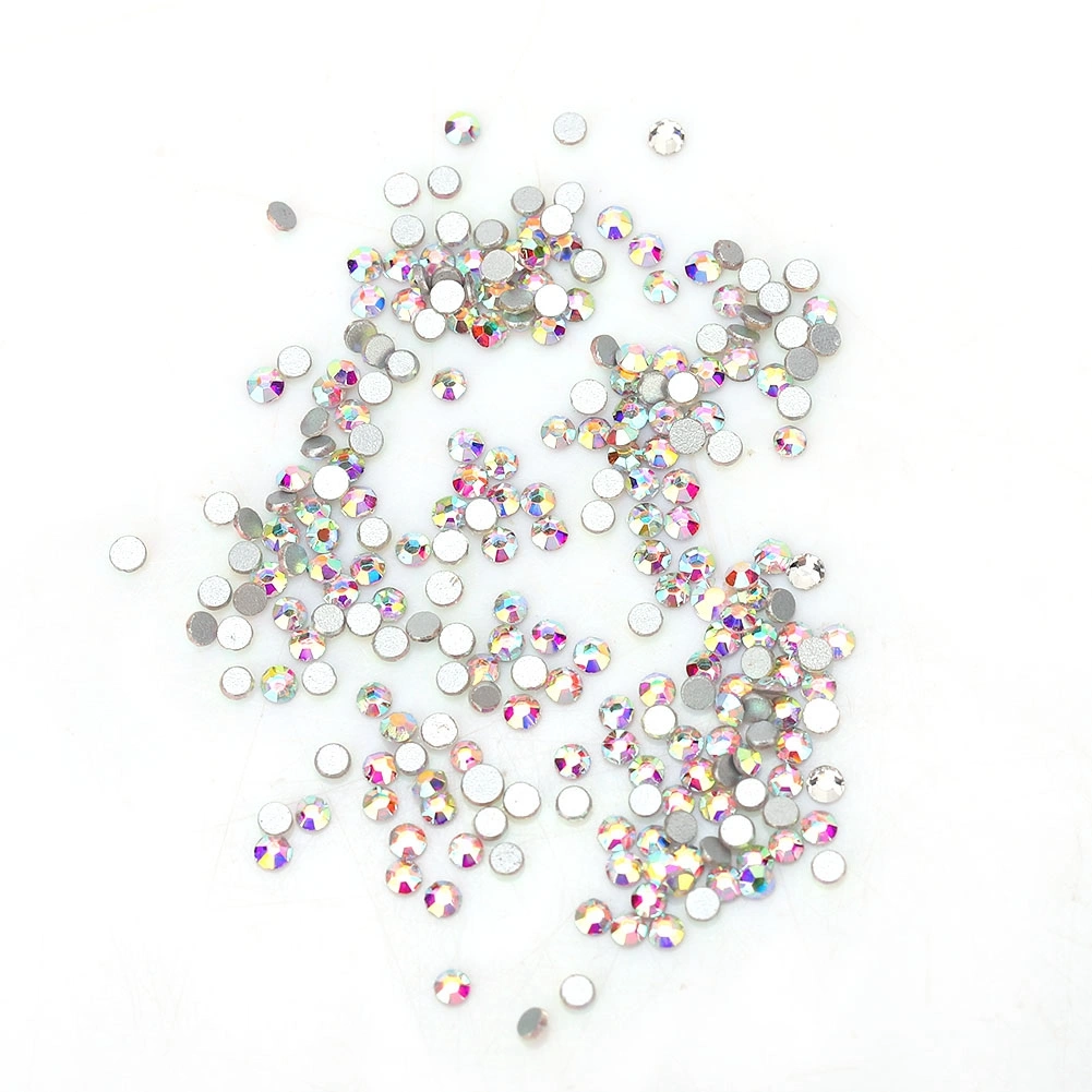 1000Pcs Colorful Nail Decoration Rhinestones Flat Bottom Nail Art Rhinestones Manicure Tool 02#