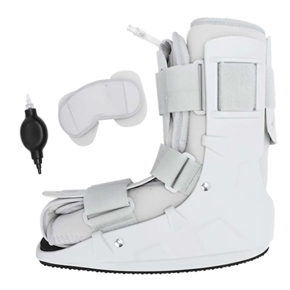 Foam Pneumatic Walking Boot Ankle Strap Support Foot Orthosis Plantar Splint Brace XL