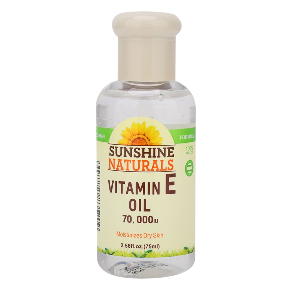 Vitamin E Essence Oil Whitening Moisturizing Face Nourishing 75ml (Green Bottle for Morning)