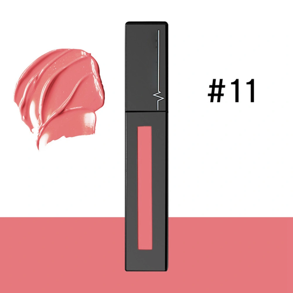 Natural Velvet Matte Non sticky Long Lasting Liquid Lipstick Lipgloss Cosmetic Tool((11)