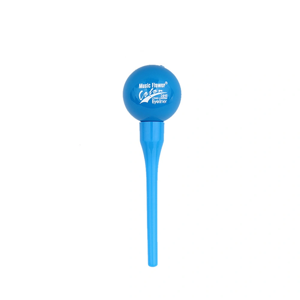 Cute Shape Liquid Eyeliner Pencil Long Lasting Waterproof Eye Liner Makeup (Blue)