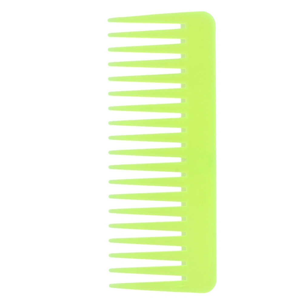 Wide Tooth Hair Styling Comb Ultra thin Hairdressing Comb Hairstyle Tool Fluorescent Color