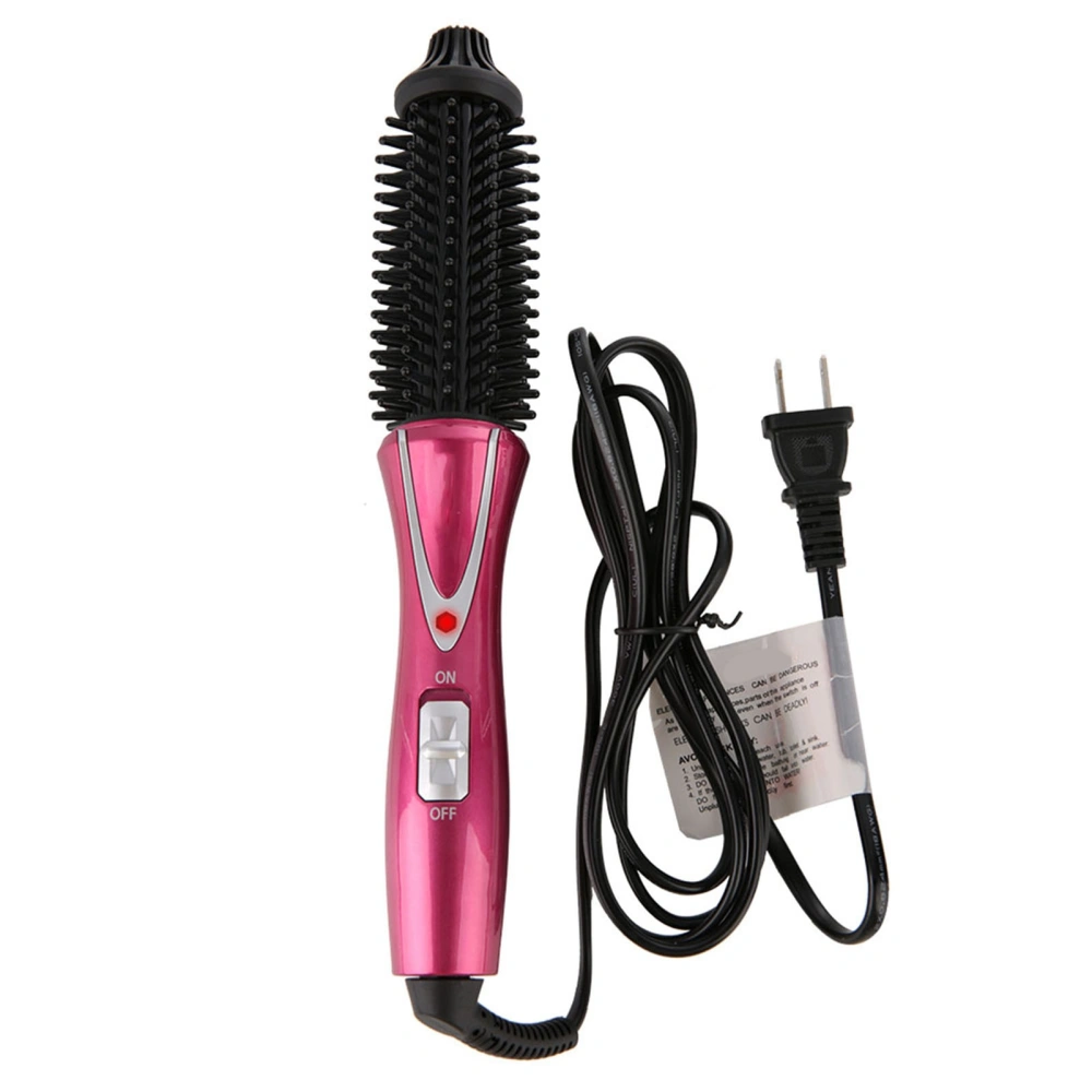 Electric Folding Hair Curler Comb Brush Portable Hair Dressing Beauty Tool US Plug