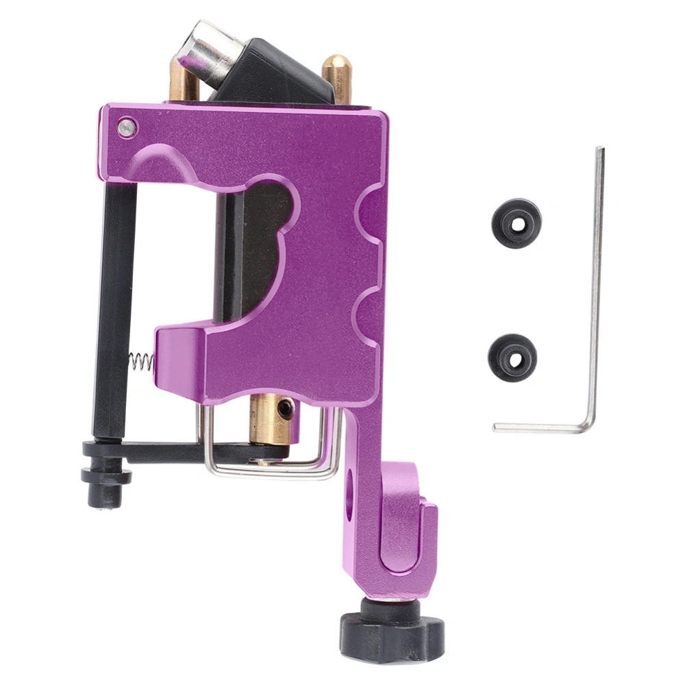 Alloy Rotary Tattoo Machine Strong Motor Gun Liner Shader Coloring Permanent Makeup Tool Purple