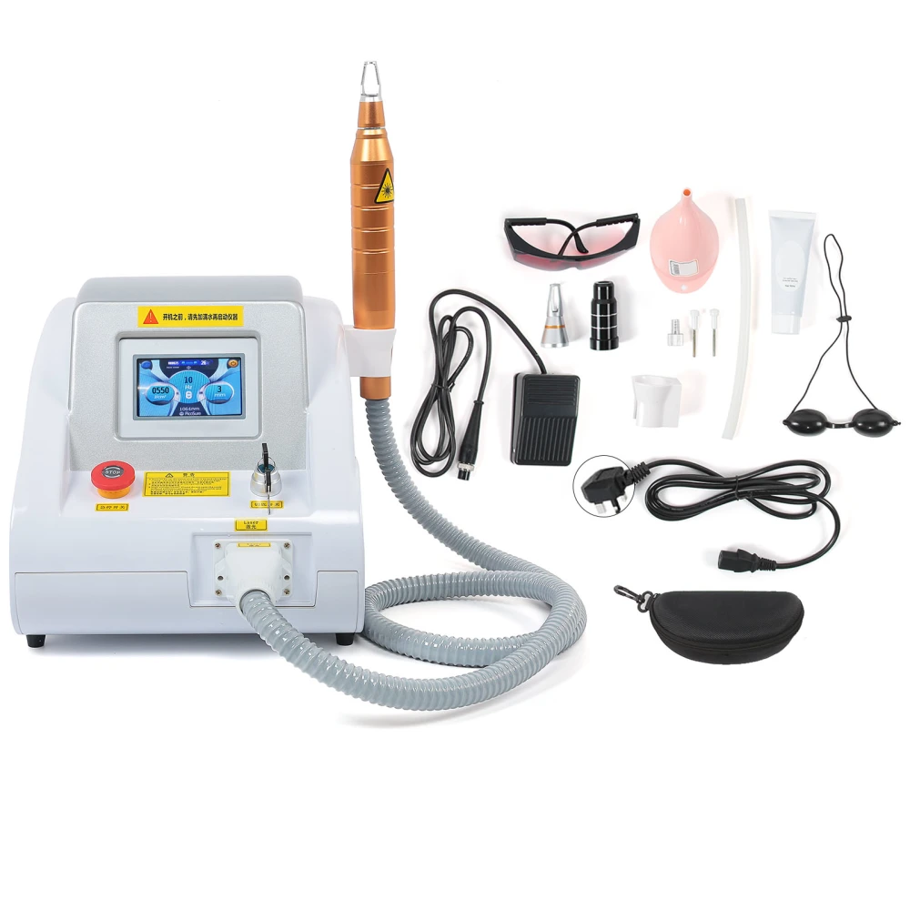 Multi-functional Picosecond Eyebrow Tattoo Pigment Removal Machine Dilute Freckle Device UK