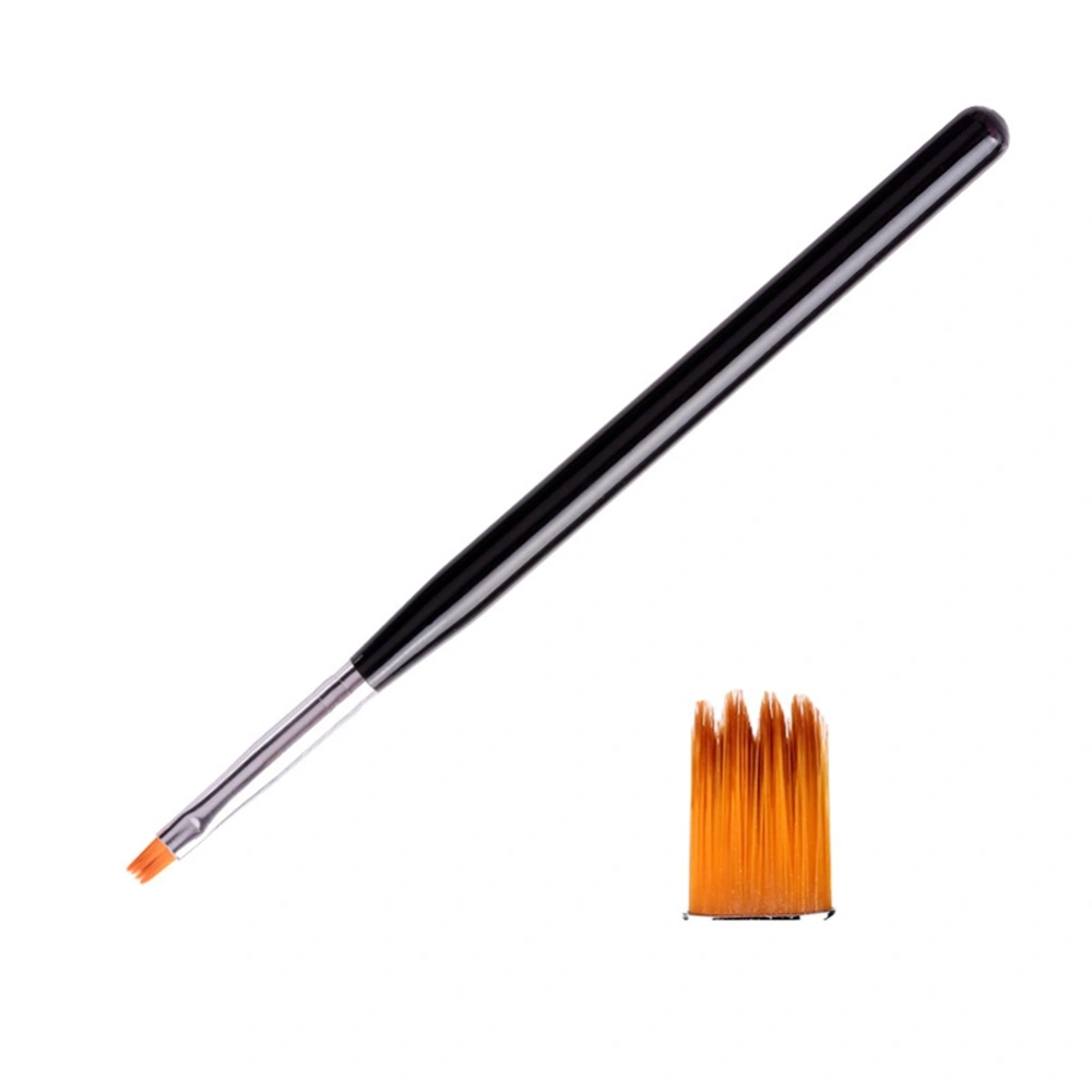 Nail Painting Brush Manicure Wooden Handle UV Gel Line Drawing Dotting Pen Tool (04)