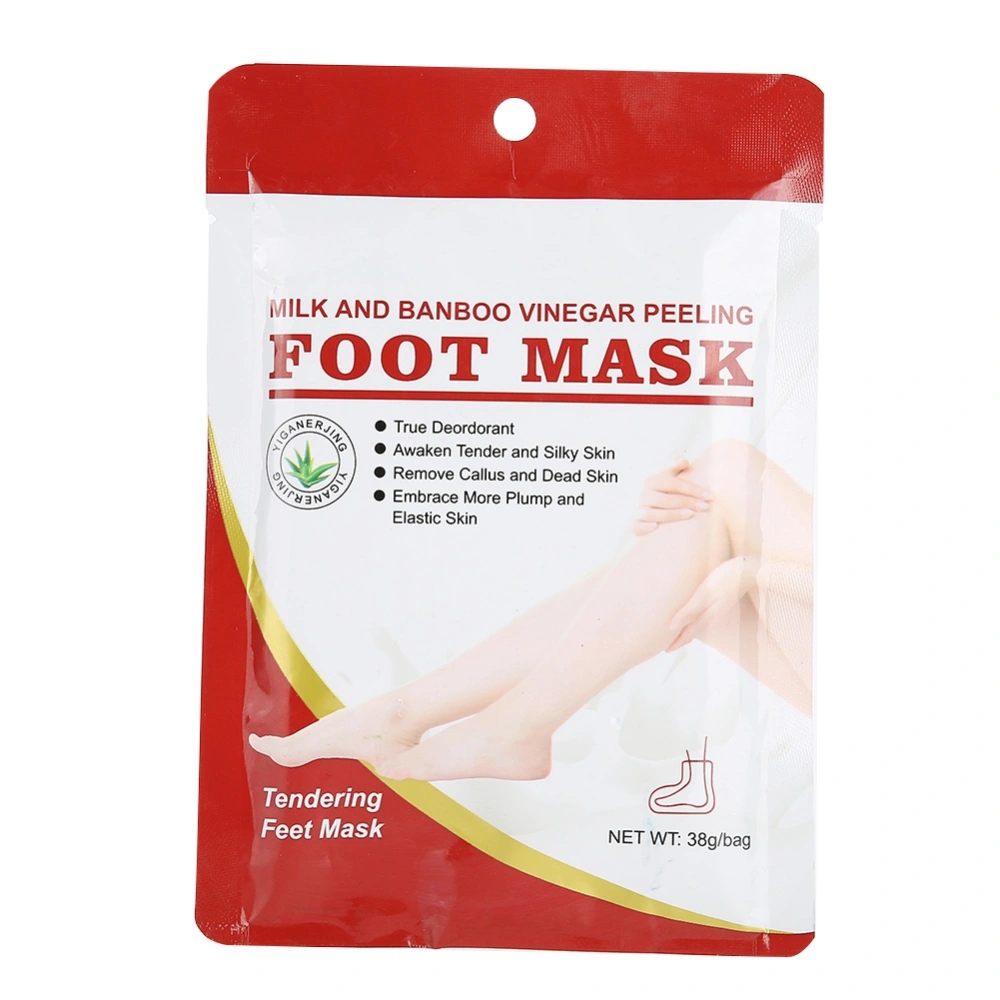 Foot Peel Mask Plant Extract Remove Dead Skin Cuticles Moisturizing Tender Skin