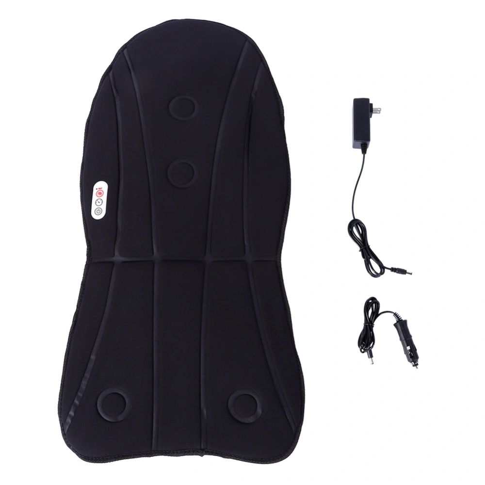 Multi-functional Heating Car Seat Cushion Car Home Office Waist Back Massager Pad US Plug