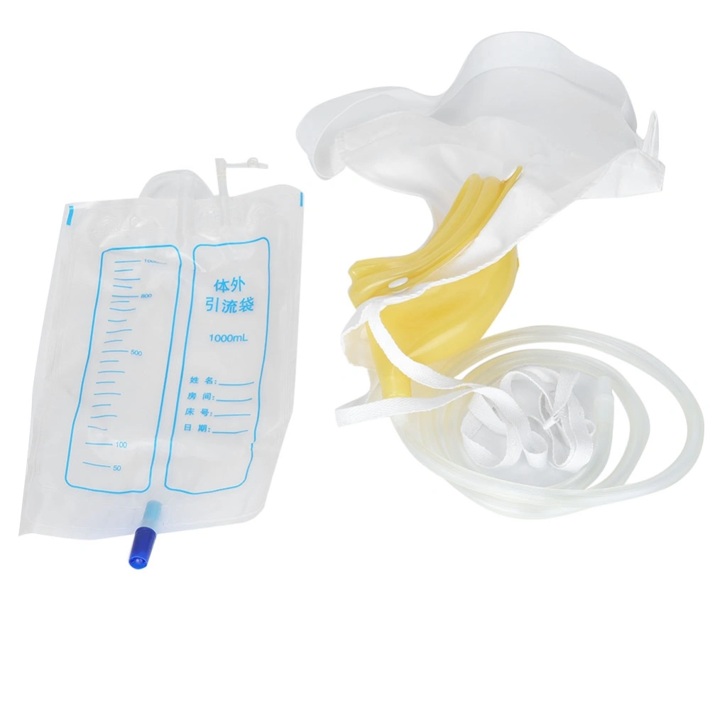 Latex Urine Collector Bag Adults Urinal with Urine Catheter Bags for Older Men Woman #2