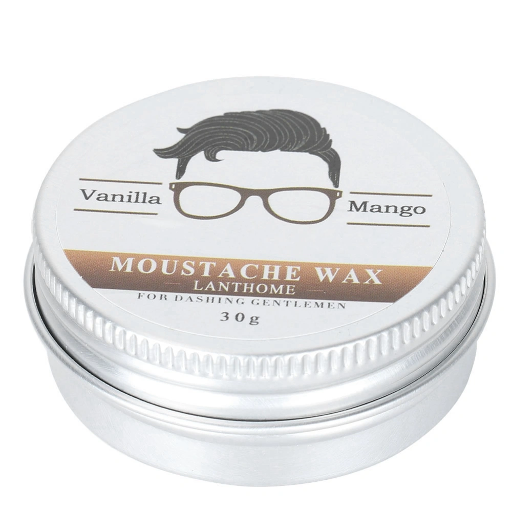 30g Mens Beard Care Cream Mustache Moisturizing Wax For Beard Smooth Styling Shaving Care