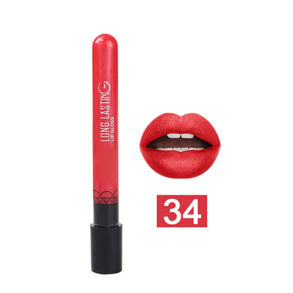 38 Colors Waterproof Lip Lipstick Kit Shining Lipstick Glossy Cosmetic Makeup Tool for MENOW 34