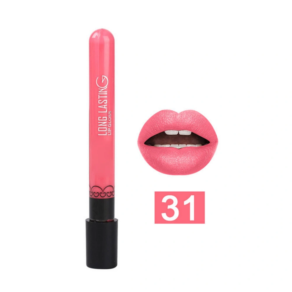 38 Colors Waterproof Lip Lipstick Kit Shining Lipstick Glossy Cosmetic Makeup Tool for MENOW 31