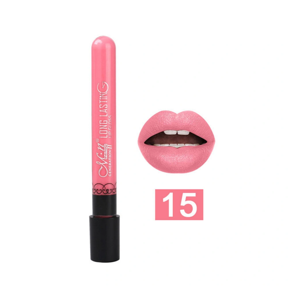 38 Colors Waterproof Lip Lipstick Kit Shining Lipstick Glossy Cosmetic Makeup Tool for MENOW 15