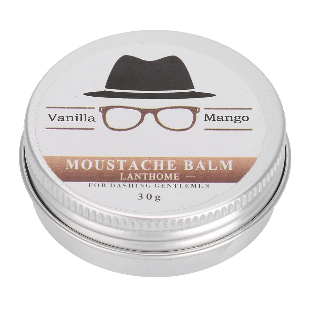 30g Mens Beard Grooming Wax Mustache Moisturizing Wax For Beard Smooth Styling Shaving Care