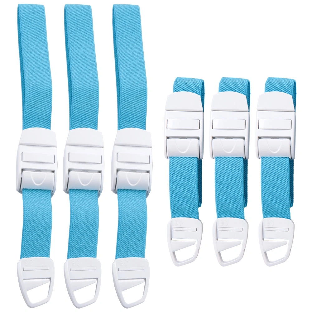 6Pcs Blue First Aid Emergency Tourniquet Buckle Outdoor Tourniquet Survival Tools