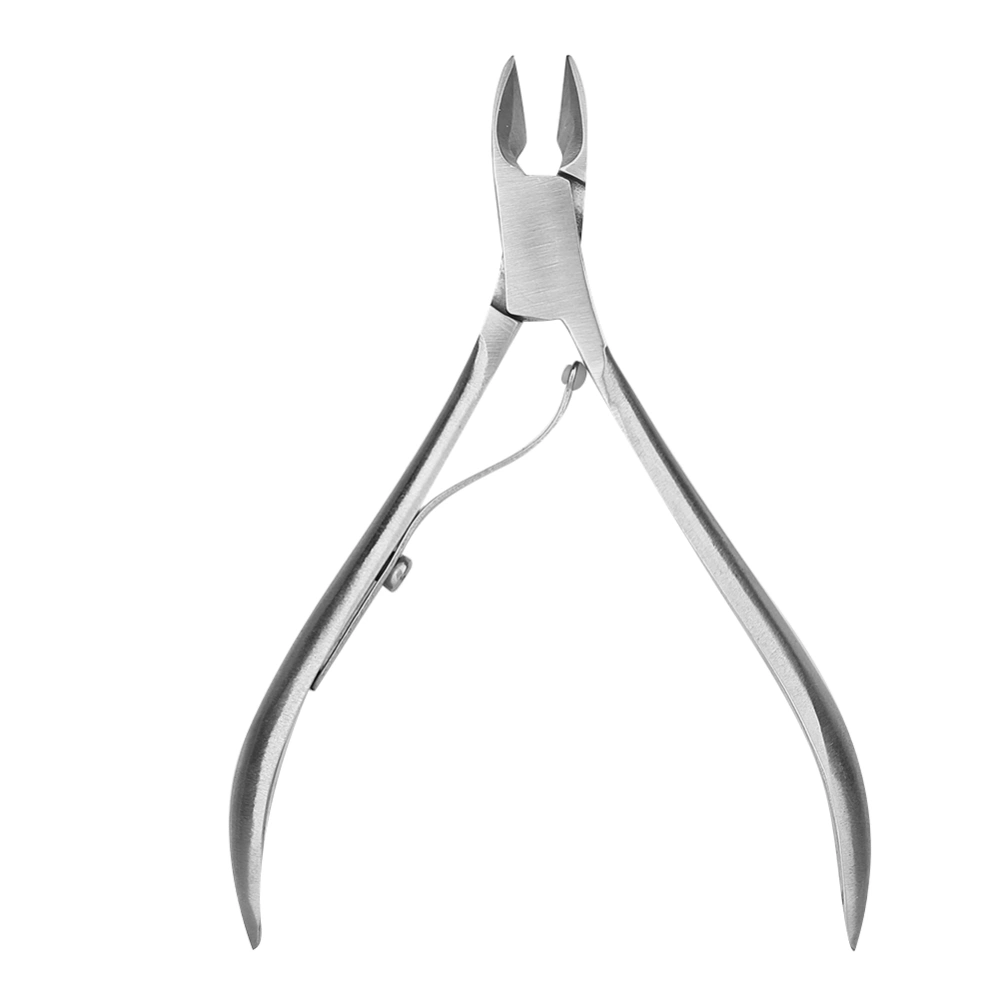 Silver Stainless Steel Nail Dead Skin Removal Clipper Cuticle Scissors Manicure Pedicure Tool